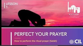 L7 - Perfect your Prayer | CIL Short Courses