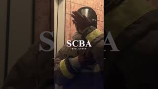 SCBA - Seal Check