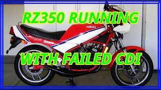 RZ350 RUNNING WITH A FAILED 29K-50 CDI