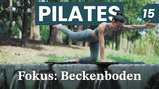 Stärke deinen Beckenboden mit Pilates 🤼 15 Minuten-Workout (rektusdiastasefreundlich)