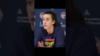 Caitlin Clark praises Lexie Hull’s impact.#wnba #shorts