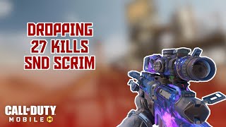 27 Kills in SND! | Scrim Highlights