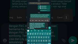 Cara cepat buat font unik di WhatsApp #cara #buat  #font #unik