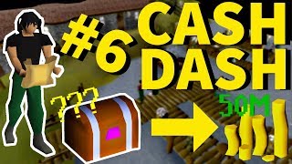 OSRS | Making 50m by ONLY Completing HARD CLUES in 30 DAYS | CASH DASH #6