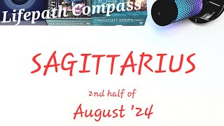 ♐️ SAGITTARIUS ♐️ RELEASE CONTROL! August 2024 Tarot