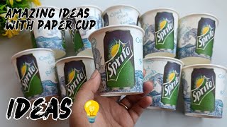 8 Amazing Ideas With Paper Cup || Unique ideas With Paper Cup