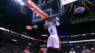 LeBron James' Showtime Double Clutch Reverse