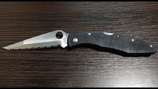 Spyderco Police C07GS. Найлегший та найзручніший Police.