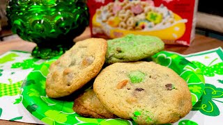 Leprechaun Cookies ~ With Twin Cities Adventures   ~ Pistachio And Chocolate Cookies