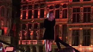 Louane - On était beau @Grand-Place de Bruxelles, Belgium, 29/09/2017