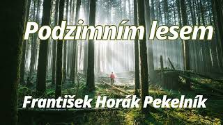 Podzimním lesem  -  František Horák Pekelník