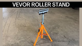 Roller Stand for Woodworking, Flooring, Pipes & More!