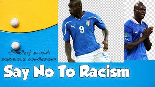 Football SAY NO TO RACISM WhatsApp status 😢