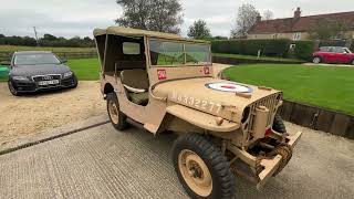 Ex-War Department Jeep October 2024 Auction