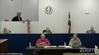 Aransas County Commissioners Court - Public Meeting