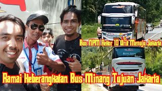 PANTURANYA MINANG !!! AKSI BUS BUS JUMPING SPOT BATANG PAMO