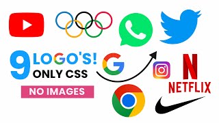 Create 9 Stunning Logos with CSS Only