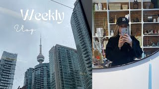 Weekly VLOG #1/ Life in CANADA / TORONTO/ My routine /