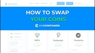 MyCointainer Exchange- How to swap a coin at MyCointainer