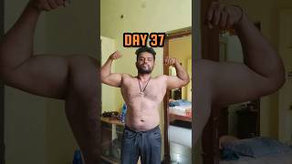 day 37 (75) day's hard challenge #kompalinagaraj #hyderabad #funny #gym #shorts #bodybuildingnation