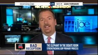 Chuck Todd Praises RNC Debate Boycott: GOP Candidates Only 'Run for Exposure'