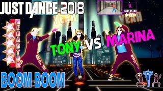 🌟 Just Dance 2018 Challenge : Boom Boom - Iggy Azalea ft  Zedd | Marina vs Tony 🌟