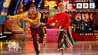 Sarah Hadland and Vito Coppola Quickstep to 9 to 5 by Dolly Parton ✨ BBC Strictly 2024