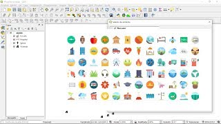 Personalizar ícono de una capa de puntos en QGIS 3.4.3