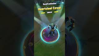 Heartsteel Ezreal | Recall Animation #heartsteel #leagueoflegends #ezreal