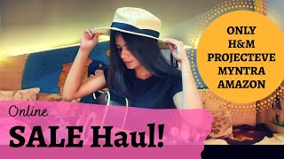 HUGE ONLINE SALE HAUL!! || Only, H&M, Myntra and more.. || Vratika Gupta