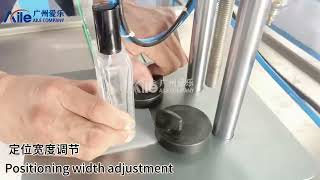 Semi automatic perfume pressing machine for collaring and out cover