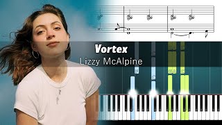 Lizzy McAlpine - Vortex - Accurate Piano Tutorial with Sheet Music