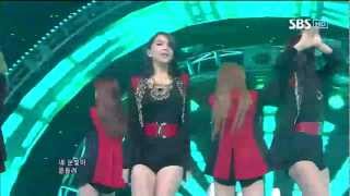 KARA [Pandora] @ SBS Inkigayo популярная песня 20120916