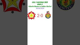 FT Talenta Banua vs Kalbar United Liga 3 Nasional 2024