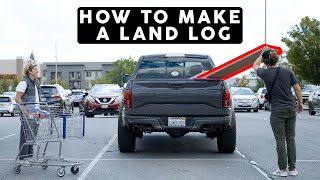 How To Make a Land Log // LAND LOGS 002