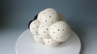 Ceramic sculpture. Cloud space by Martin Harman