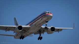 American Airlines B757-223WL (N624AA) Landing at LAX