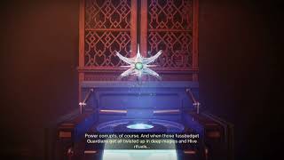 Destiny 2:Season of the Witch: The Bladed Path: Visit the Holoprojector in the H.E.L.M (Week 5)