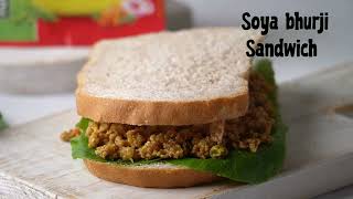 Saffola Soya Bhurji – Sandwich Recipe