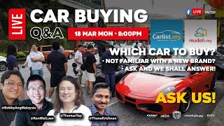 Weekly LIVE Car Buying Q&A | Evomalaysia.com (18/3/2024)