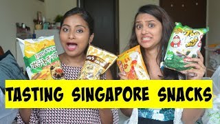 Indians Try Singapore Snacks Ft. Antariksha Phadnis