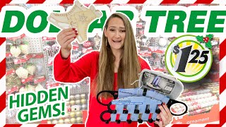 *JACKPOT* AT DOLLAR TREE 🎄 CHRISTMAS HIDDEN GEMS!  (Perfect for DIYs & HACKS!)