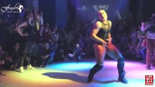 Siberian Dancehall Contest DHQ Battles 1 final Marihuanna vs Anna Lopez   YouTube