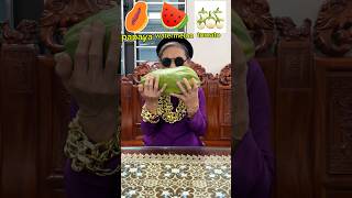 Mukbang Papaya and Watermenlon Tomato #videoviral #funny #xuhuong #food #amthuc #mukbang