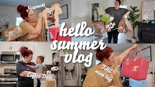 VLOG: Summer Vlogs are here, I got THE mom bag, Trader Joes Haul, Target Newness