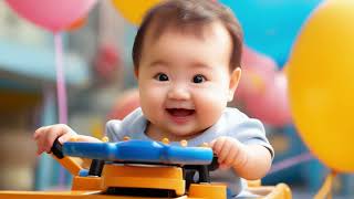 Song: Baby Drives the Crane #kidsvideo #kidsongs #kids