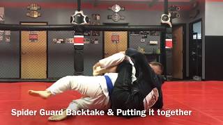 Spider-Guard (8 of 12) - Back Take and putting it together (Jiu-Jitsu in Greenwood Indiana)