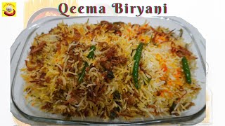 Mazedar Chatpati Qeema Biryani - मज़ेदार चटपटी क़ीमा बिरयानी