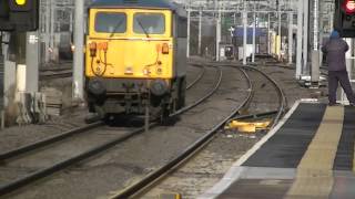 87002 0Z87 Passing Bletchley 24/01/15