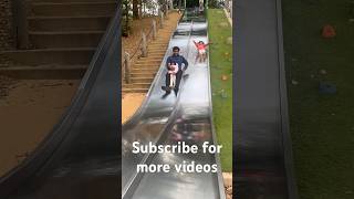 Bigger Slide 🛝 #abhiarun #usa #tamilvlog #shortsfeed #shorts